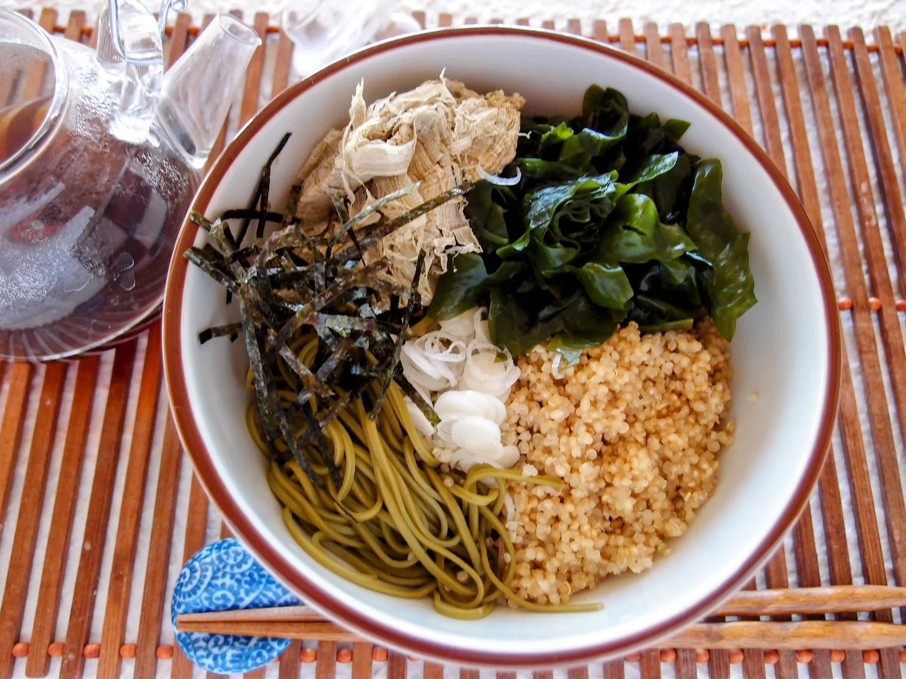 Original plant-based Japanese-inspired noodle bowl